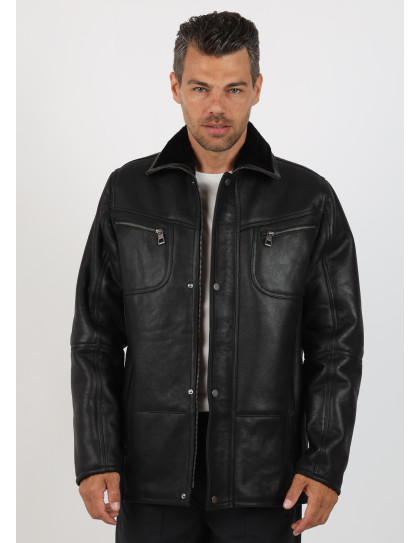 Cojoc de Bărbați din Blană Napalan de...