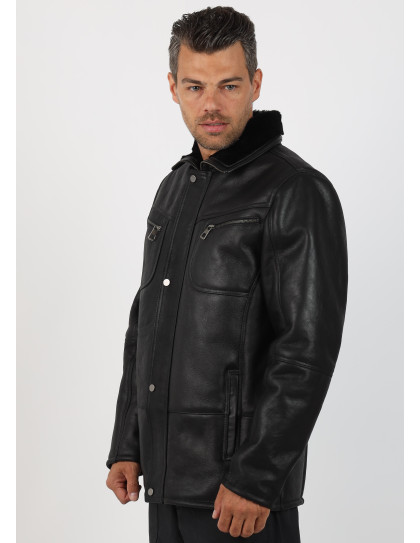 Cojoc de Bărbați din Blană Napalan de...