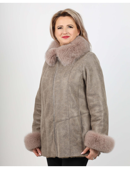 Cojoc de Damă din Blană de Miel...