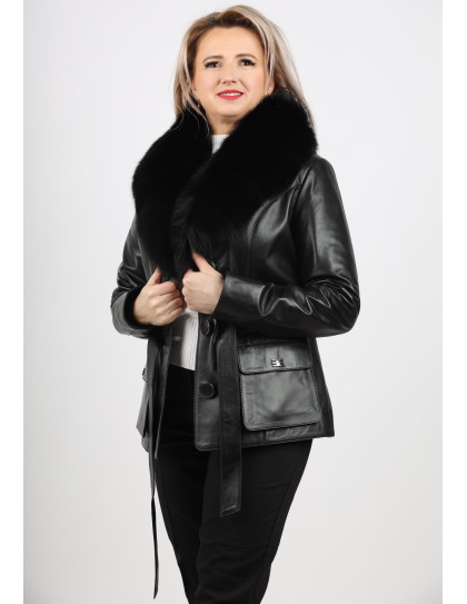 Geacă de Damă din Piele de Miel...