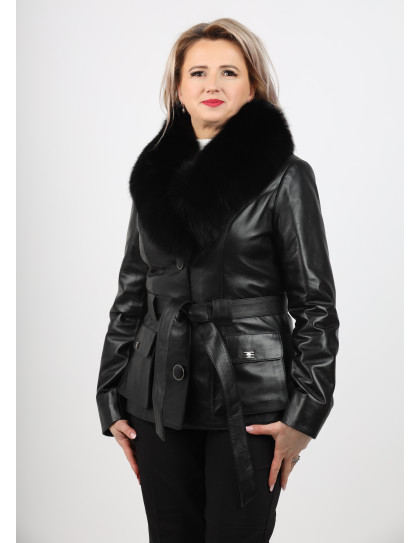 Geacă de Damă din Piele de Miel...