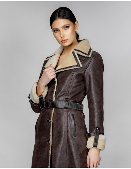 Cojoc de Damă din Blană de Miel Napalan Tamara