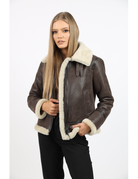 Cojoc de Damă din Blană de Miel Napalan Ava Maro