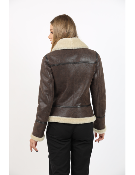 Cojoc de Damă din Blană de Miel Napalan Ava Maro